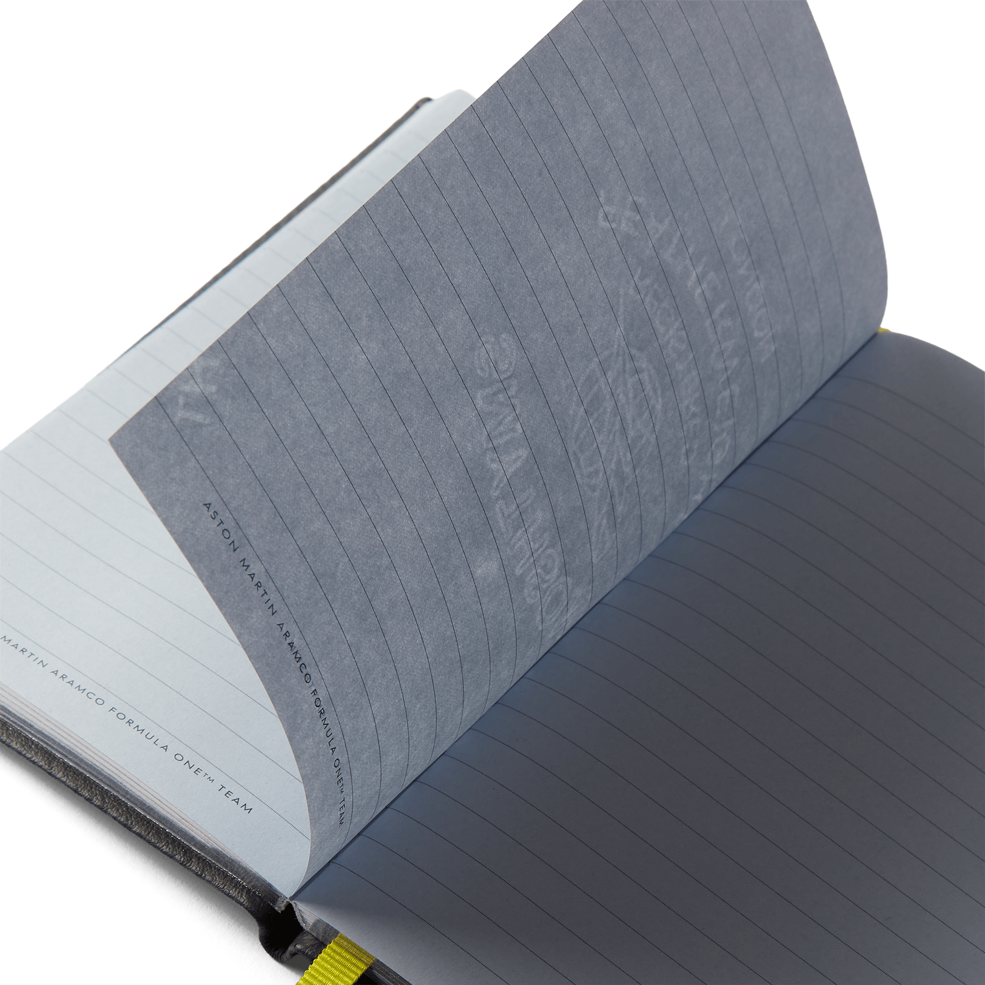 Smythson x Aston Martin Aramco F1® Team Panama Notebook - Dark Shadow