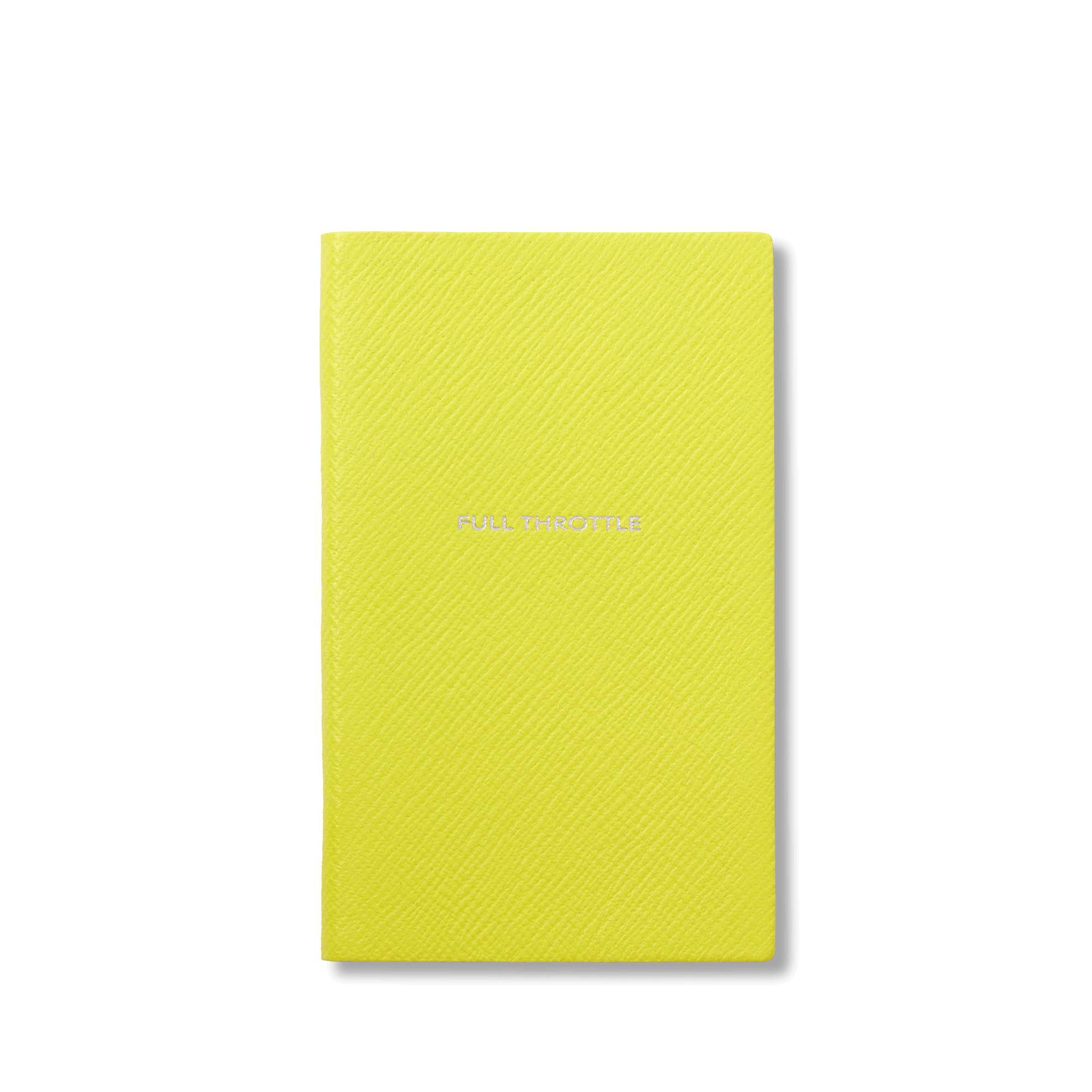 Smythson x Aston Martin Aramco F1® Team Panama Notebook - Lime Essence