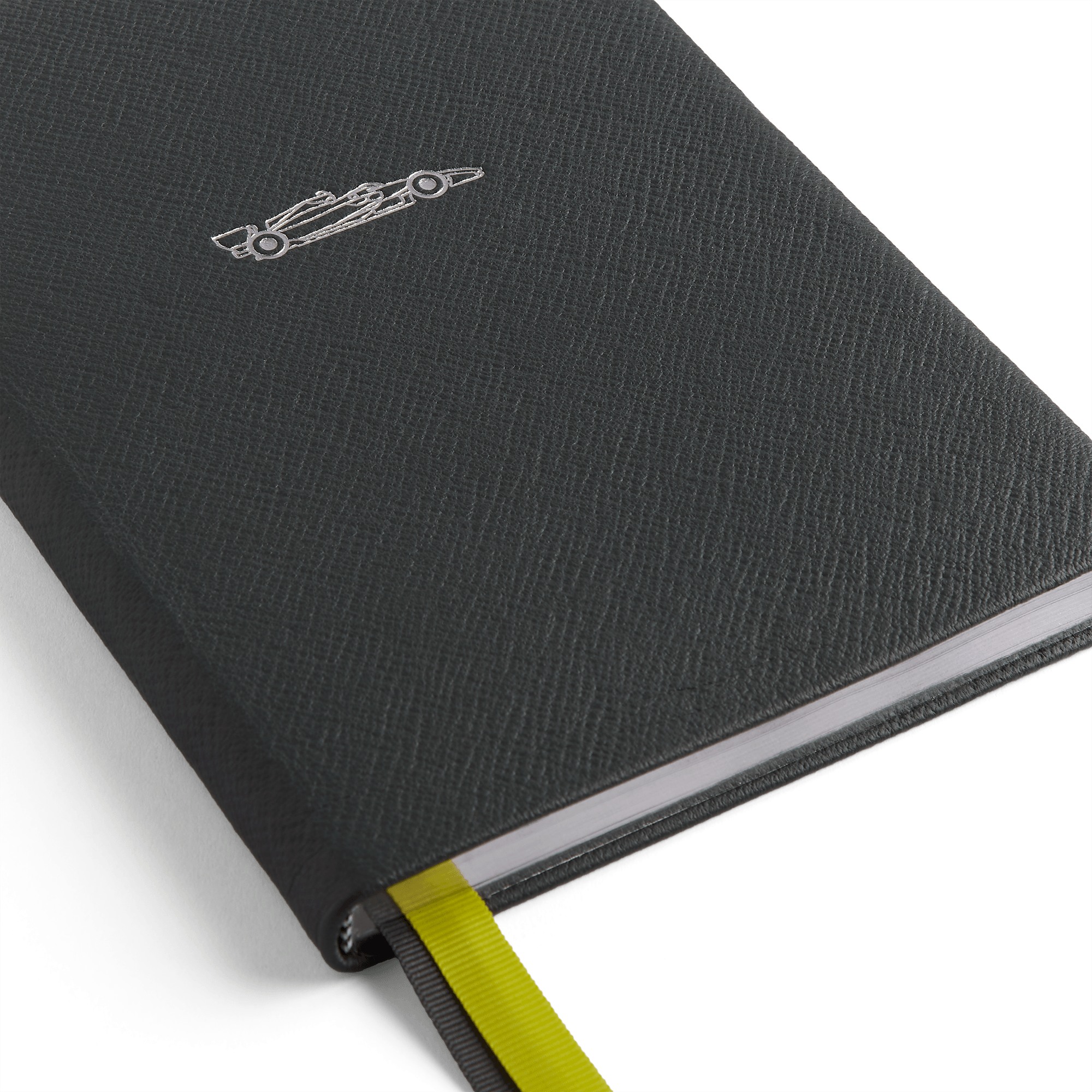 Smythson x Aston Martin Aramco F1® Team Soho Notebook - Dark Shadow