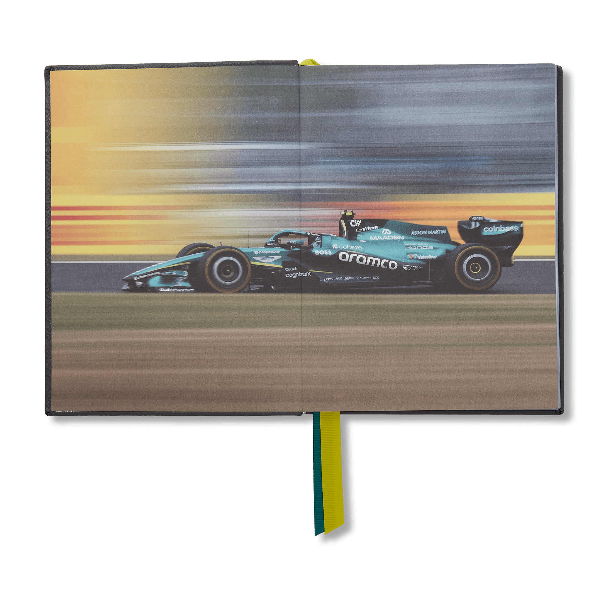 Smythson x Aston Martin Aramco F1® Team  Soho Circuit Journal