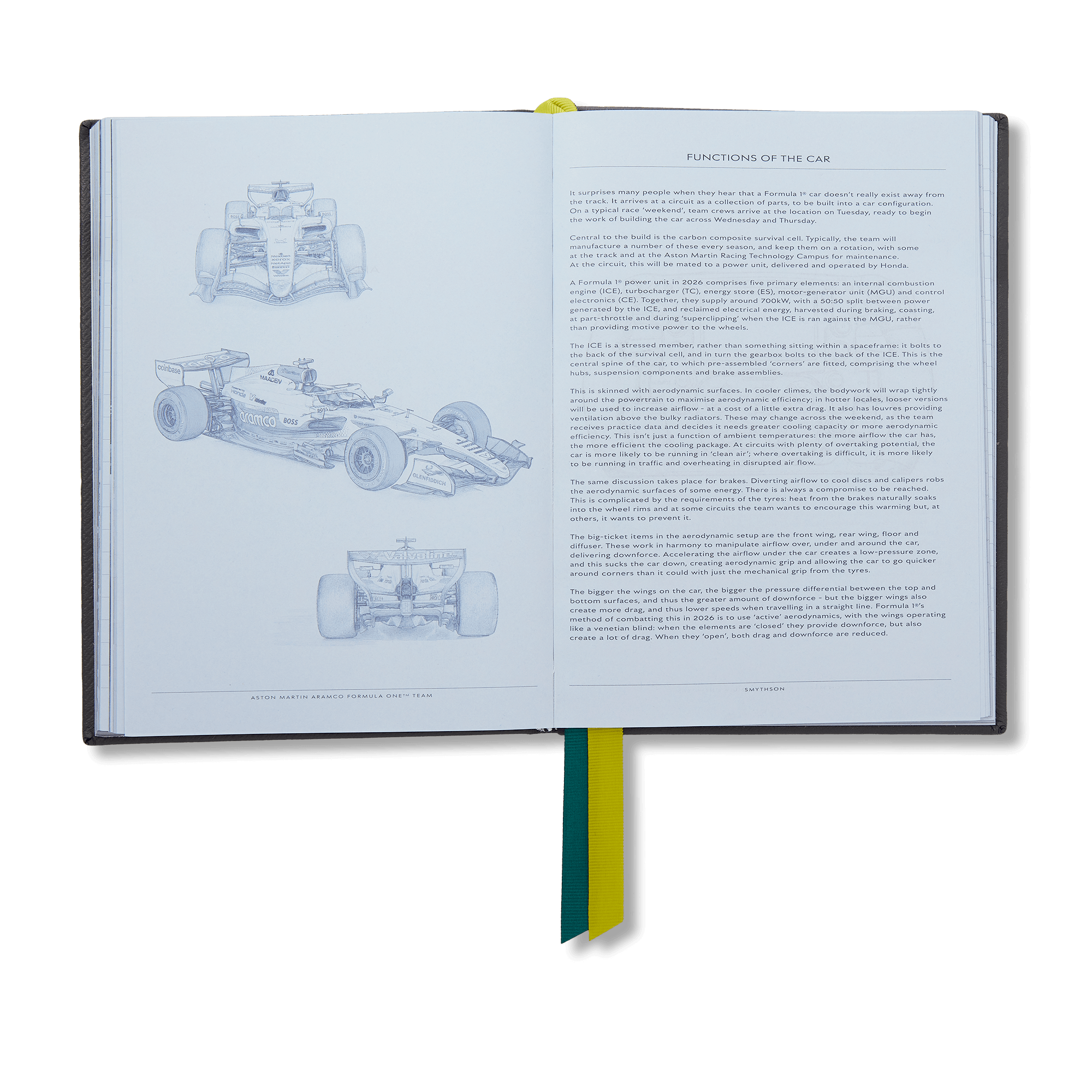 Smythson x Aston Martin Aramco F1® Team Soho Circuit-Tagebuch - Dunkler Schatten