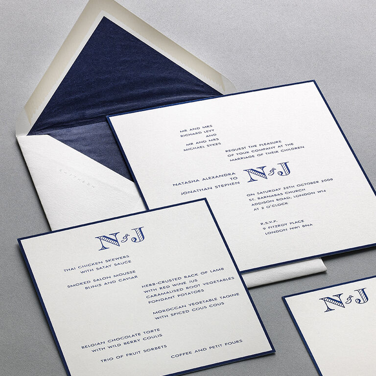 Personalised Wedding Invitations | Smythson