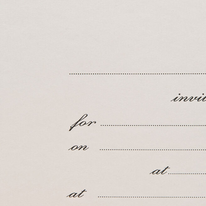 Invites You Invitation Cards