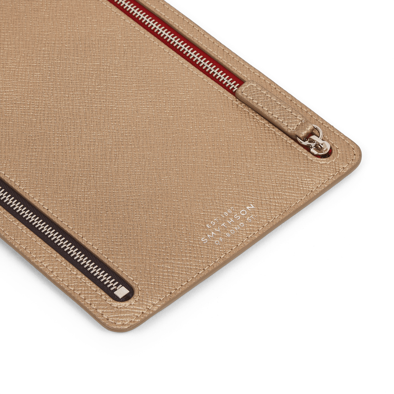 Smythson Multi-Zip Case in Panama