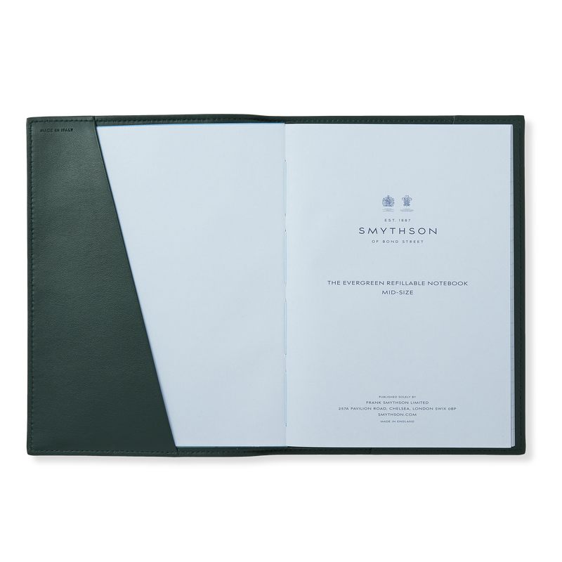 Evergreen Refillable Notebook in Ludlow