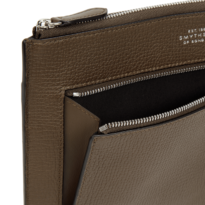 Smythson Flat Travel Organiser Pouch in Ludlow