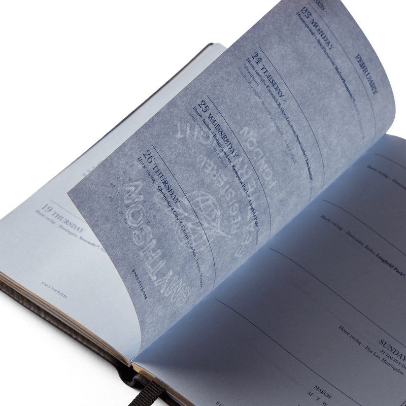 Smythson 2026 Sporting Weekly Diary in Panama