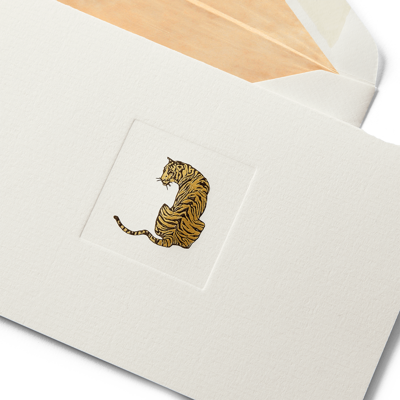 Tiger Icon Notelets