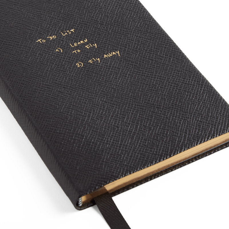 Smythson x Thomas Lélu Chelsea To Do List Notizbuch aus Panama