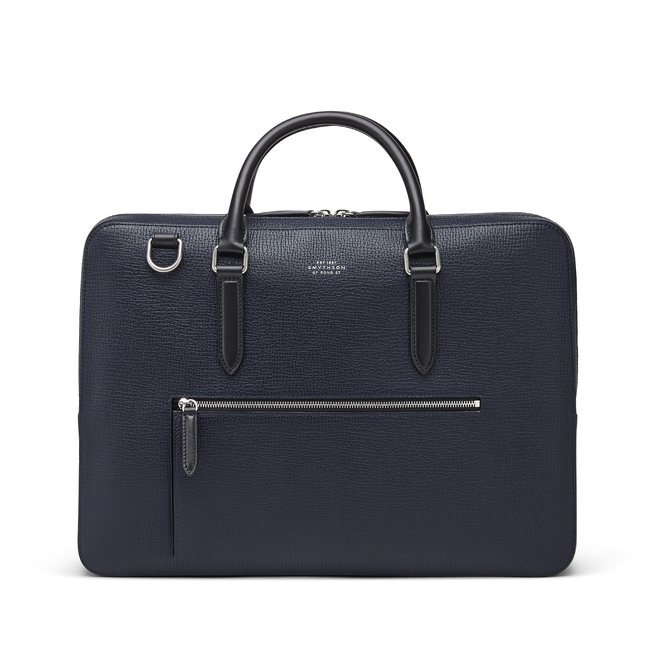 Large Briefcase with Zip Front in Ludlow