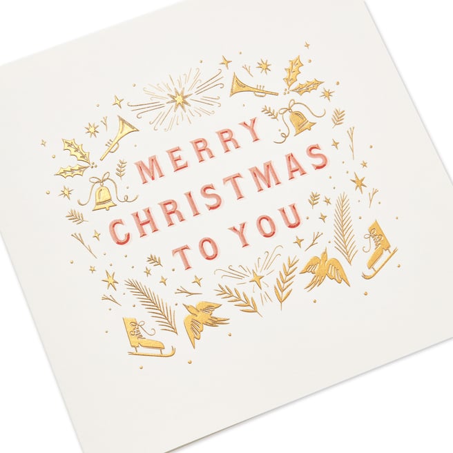 Merry Christmas To You Card