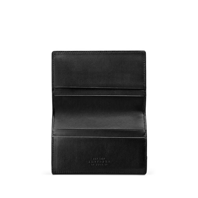 Small Double Zip Purse in Smooth Leather