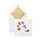 Carte d'anniversaire motif ballons