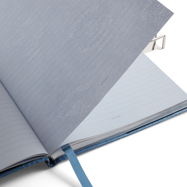 Portobello Notebook with Slide Closure in Mara