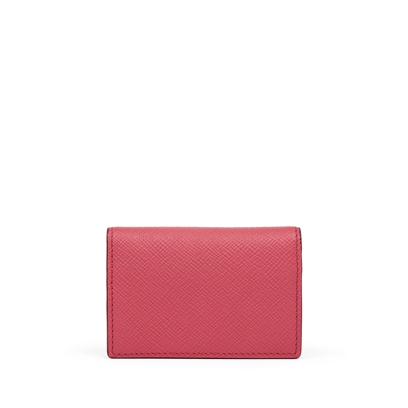 Folded Card Case with Snap Closure in Panama