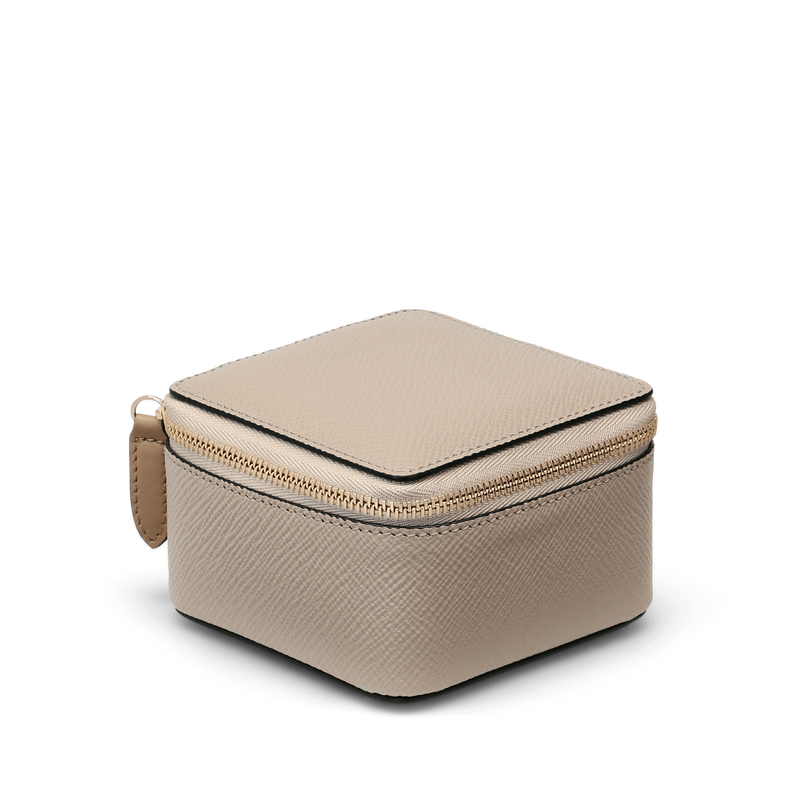 Medium Square Trinket Case in Panama