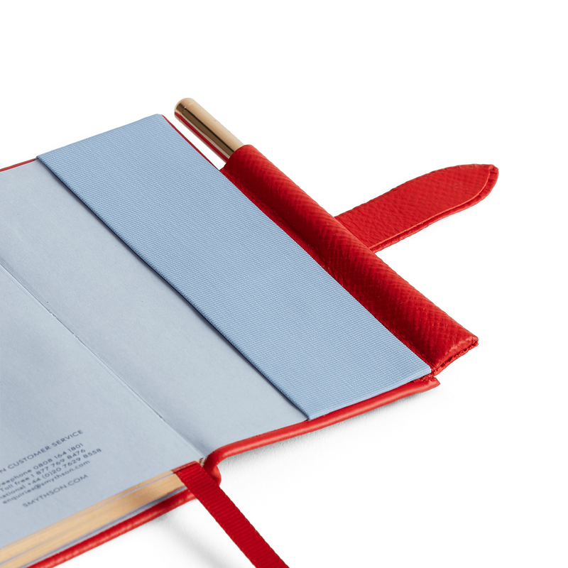 Smythson 2026 Wafer Weekly Diary with Pencil in Panama