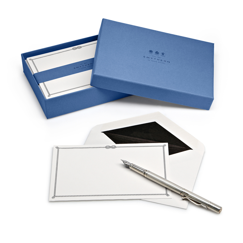 Smythson Rope Bordered Correspondence Cards