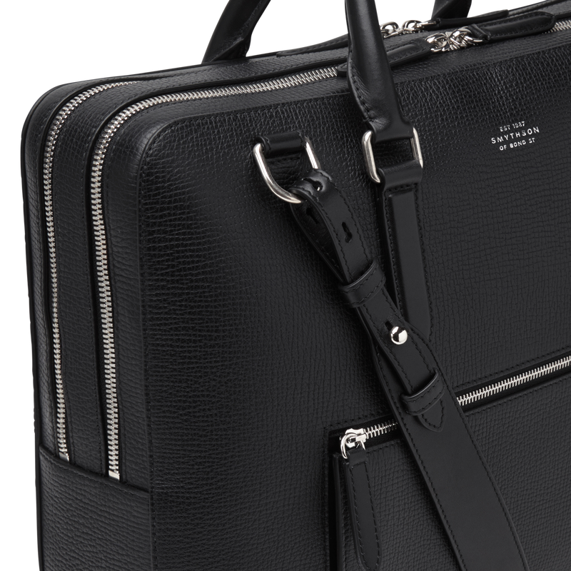 Large Briefcase with Zip Front in Ludlow