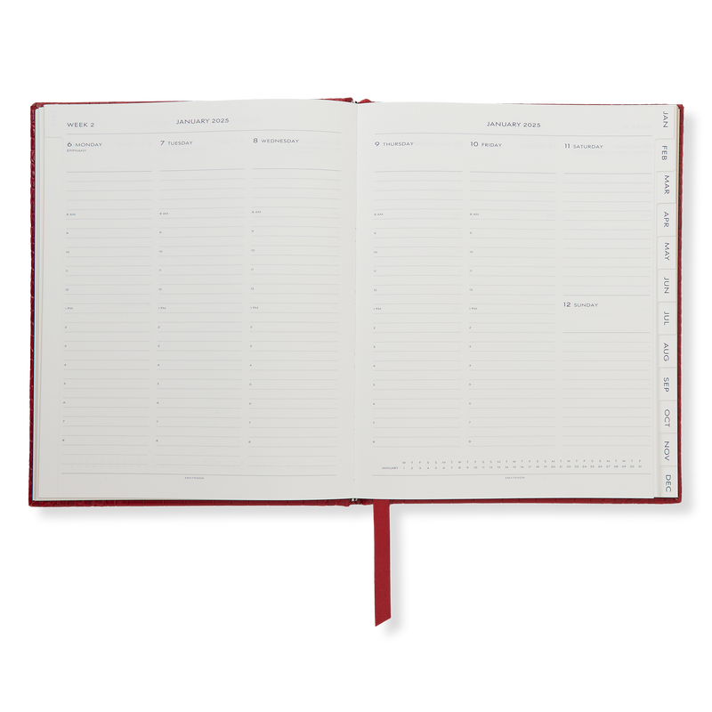 2025 Kings Weekly Vertical Diary in Mara