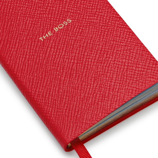 Smythson Logo Embossed Notepad - Farfetch