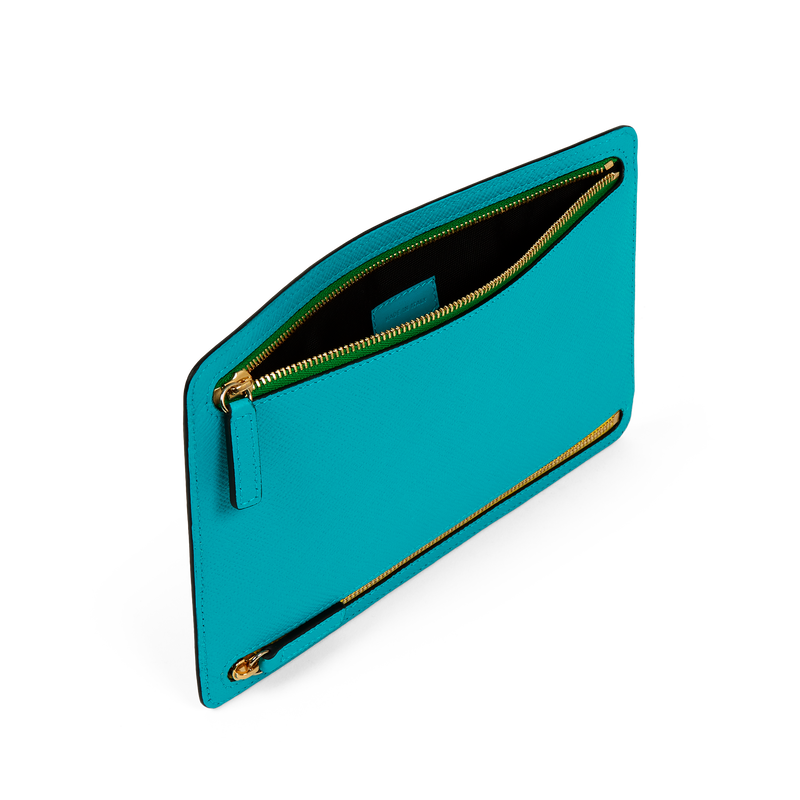 Smythson Multi-Zip Case in Panama