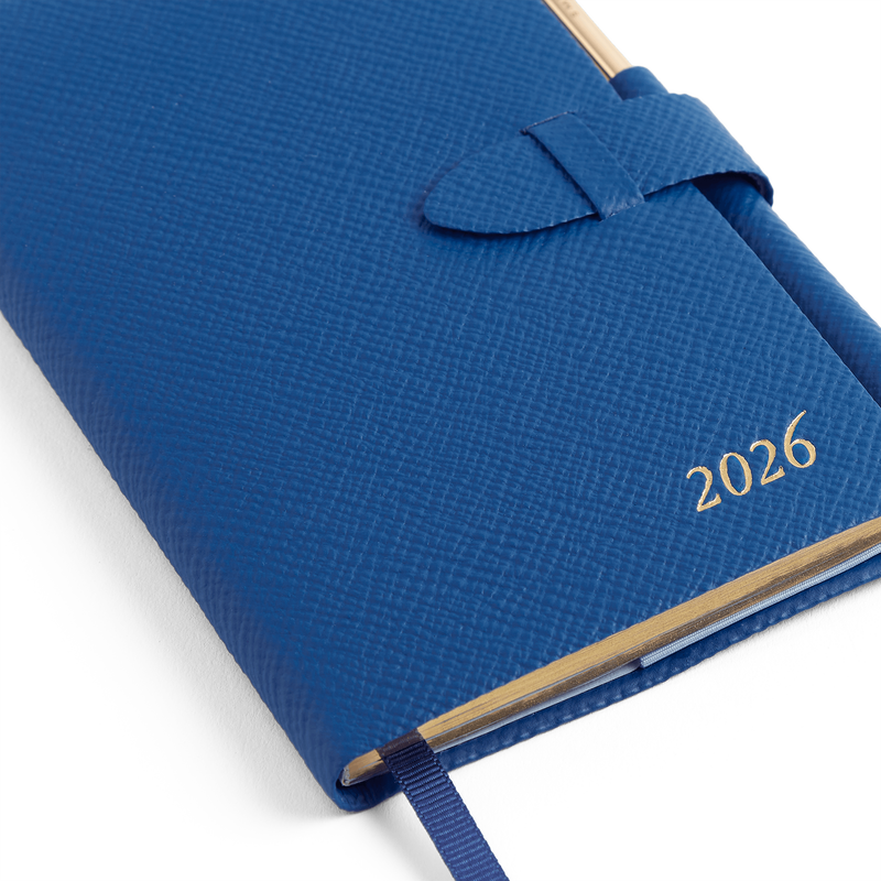 Smythson 2026 Panama Weekly Journal with Pencil 