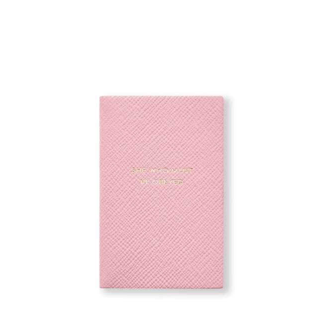 She Who Must Be Obeyed Wafer Notebook