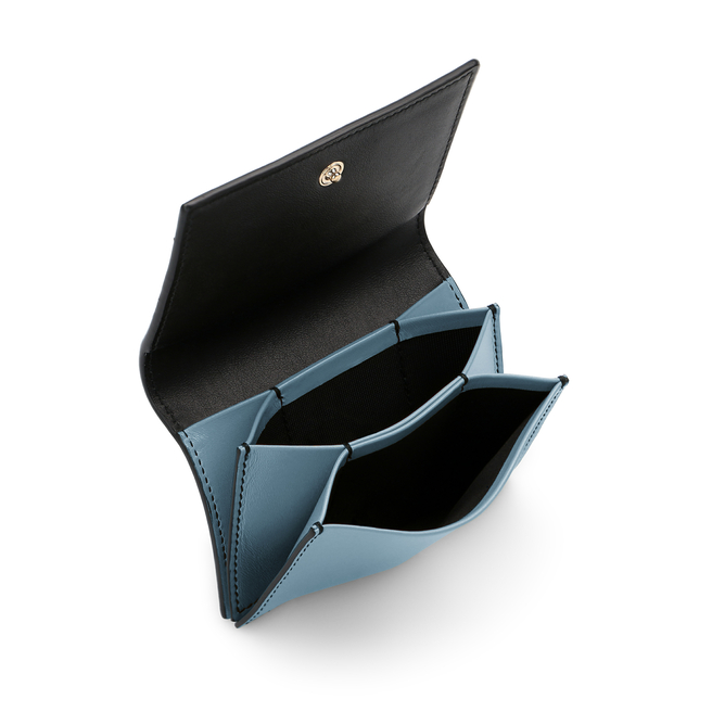 Concertina Card Case in Smooth Leather