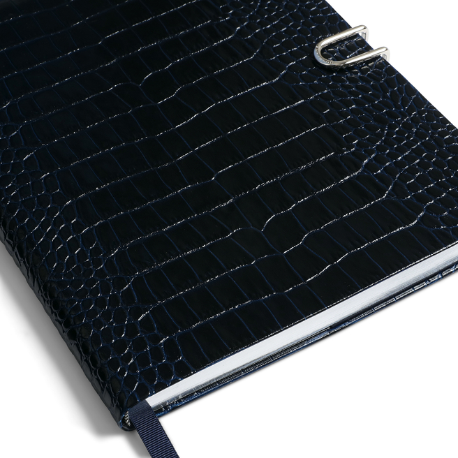 Portobello Notebook with Slide Closure in Mara