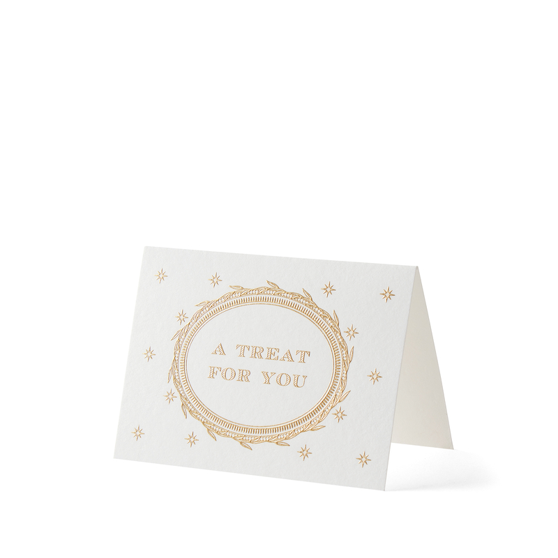 Smythson Treat For You Christmas Gift Card Set