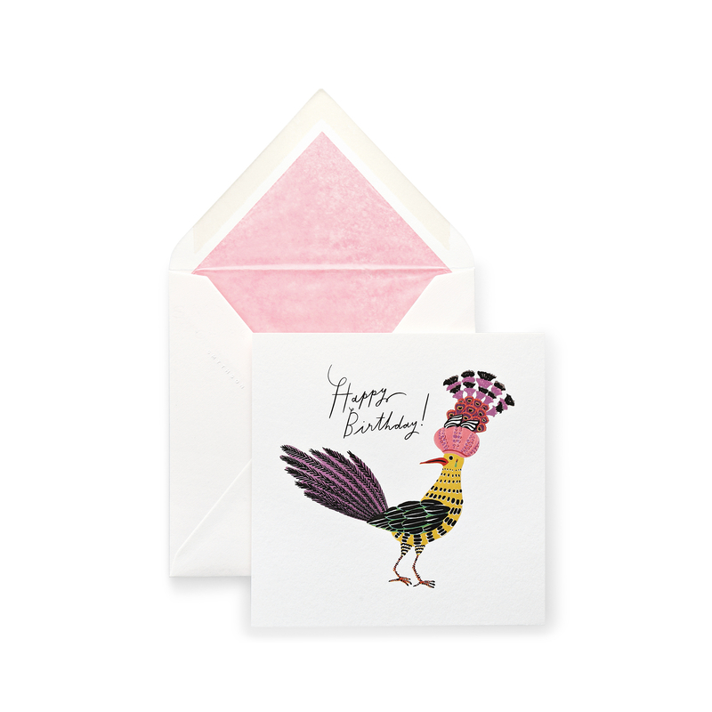 Birthday Bird Card