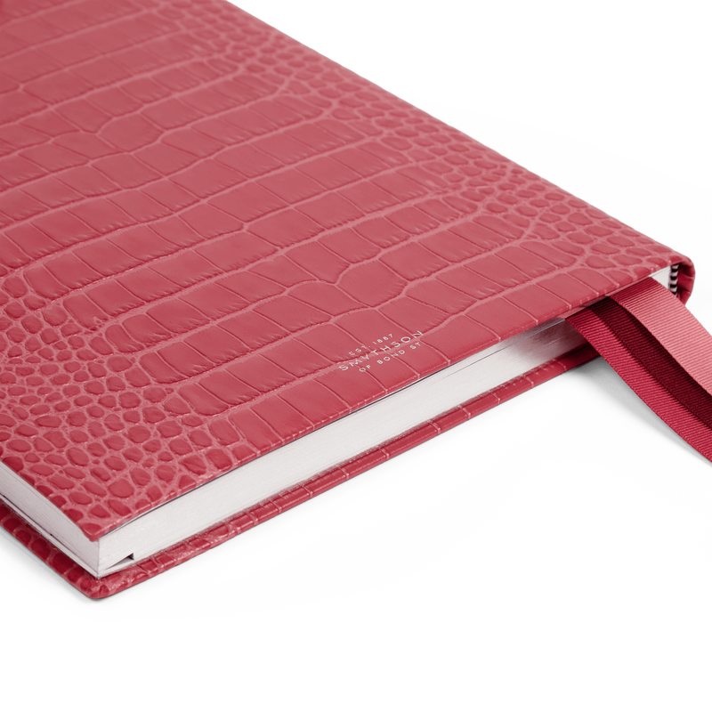 Smythson 2026 Portobello Weekly Vertical Diary with Slide in Mara