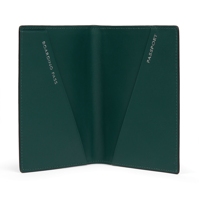Passport Cover in Panama in forest | Smythson
