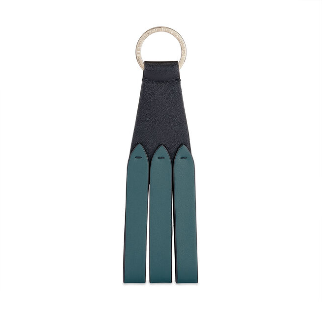 Loop Keyring in Smooth Leather