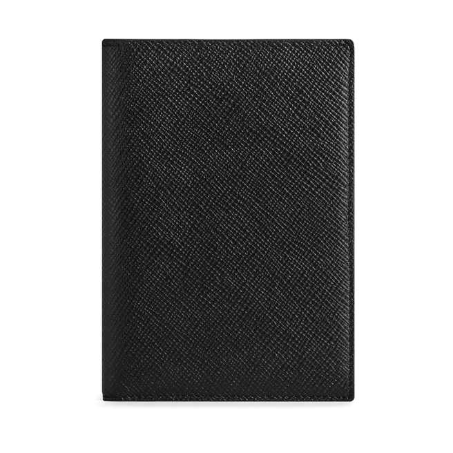 Passport Cover in Panama in black