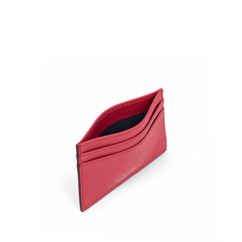 Smythson Flat Card Holder in Panama