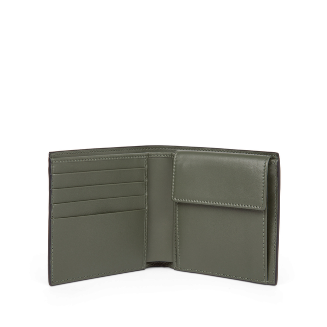 Smythson 4 Card Slot Wallet with Coin Case