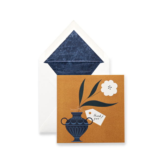Floral Thank You Card