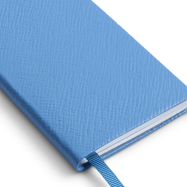 Smythson The Boss Wafer Notebook - Blue