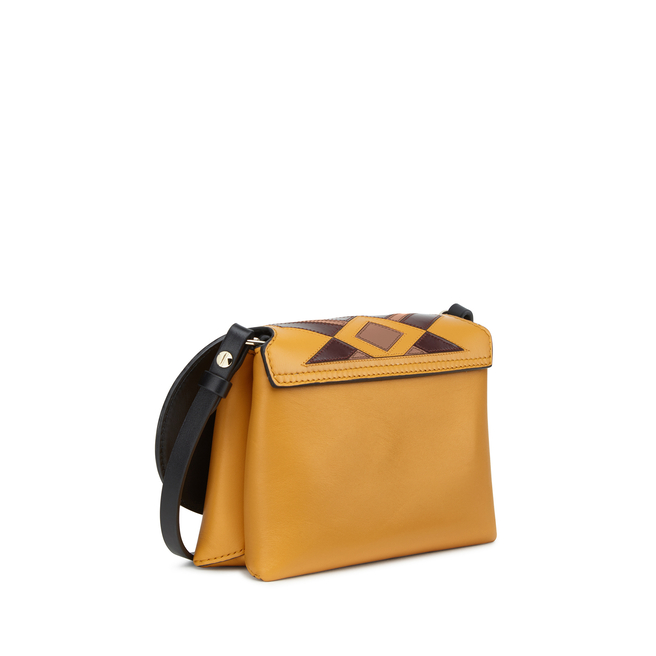 Intarsia Madison Mini Pillow Crossbody Bag