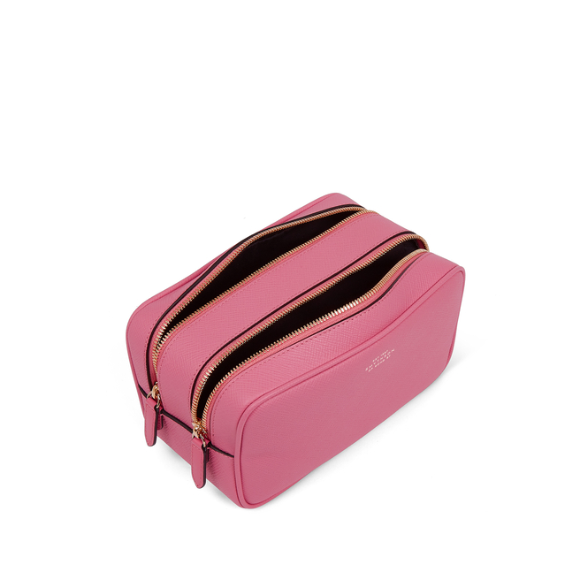 Washbag with Double Zip in Panama