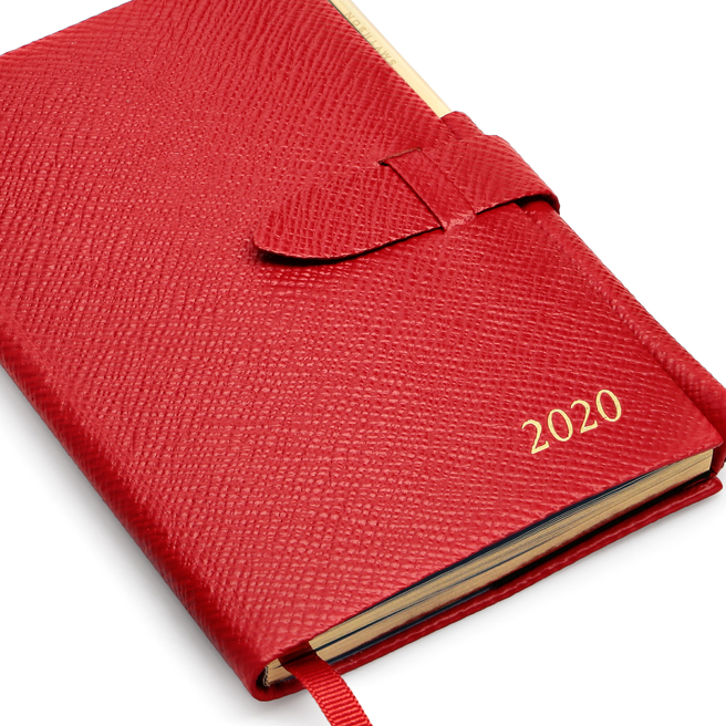 2020 Panama Agenda with Gilt Pencil