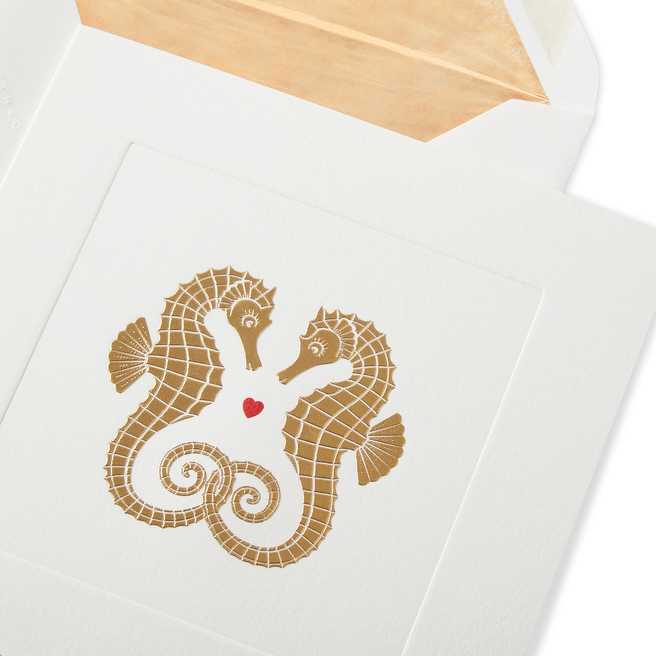 Love Seahorses Card
