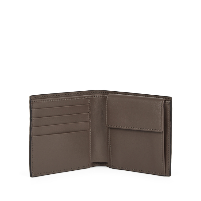 Smythson 4 Card Slot Wallet with Coin Case