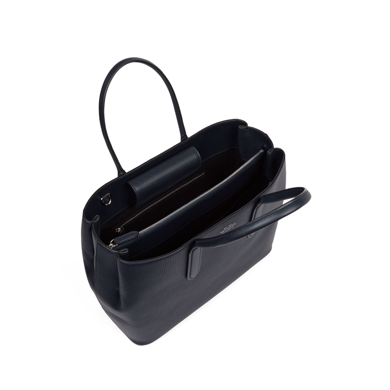 Small Day Tote with Zip in Ludlow