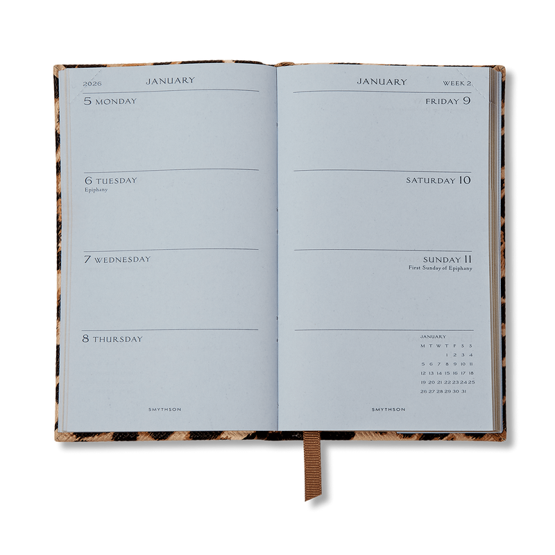 Smythson 2026 Panama Weekly Journal 