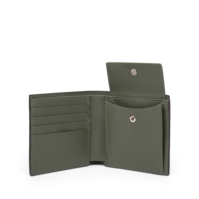 4 Card Slot Wallet with Coin Case in Ludlow