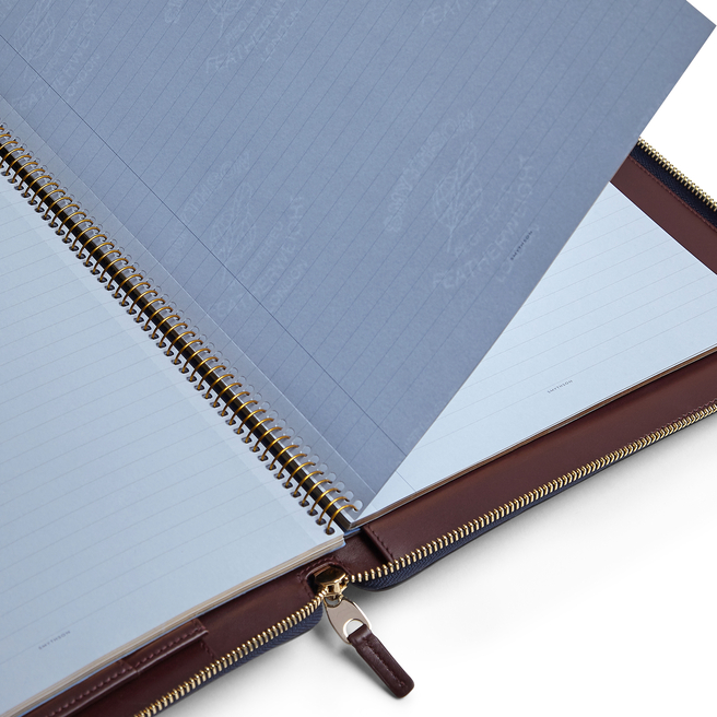Panama A4 Zip Writing Folder