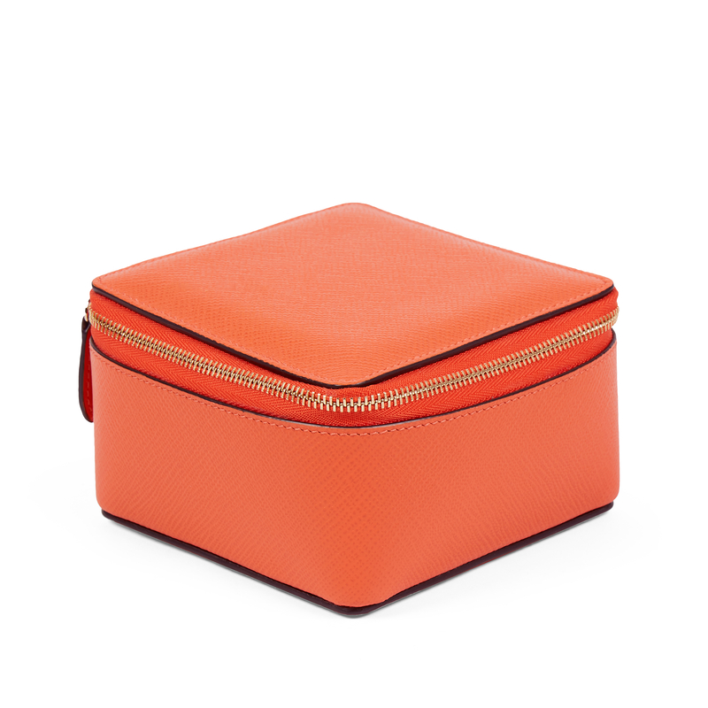 Large Square Trinket Case in Panama